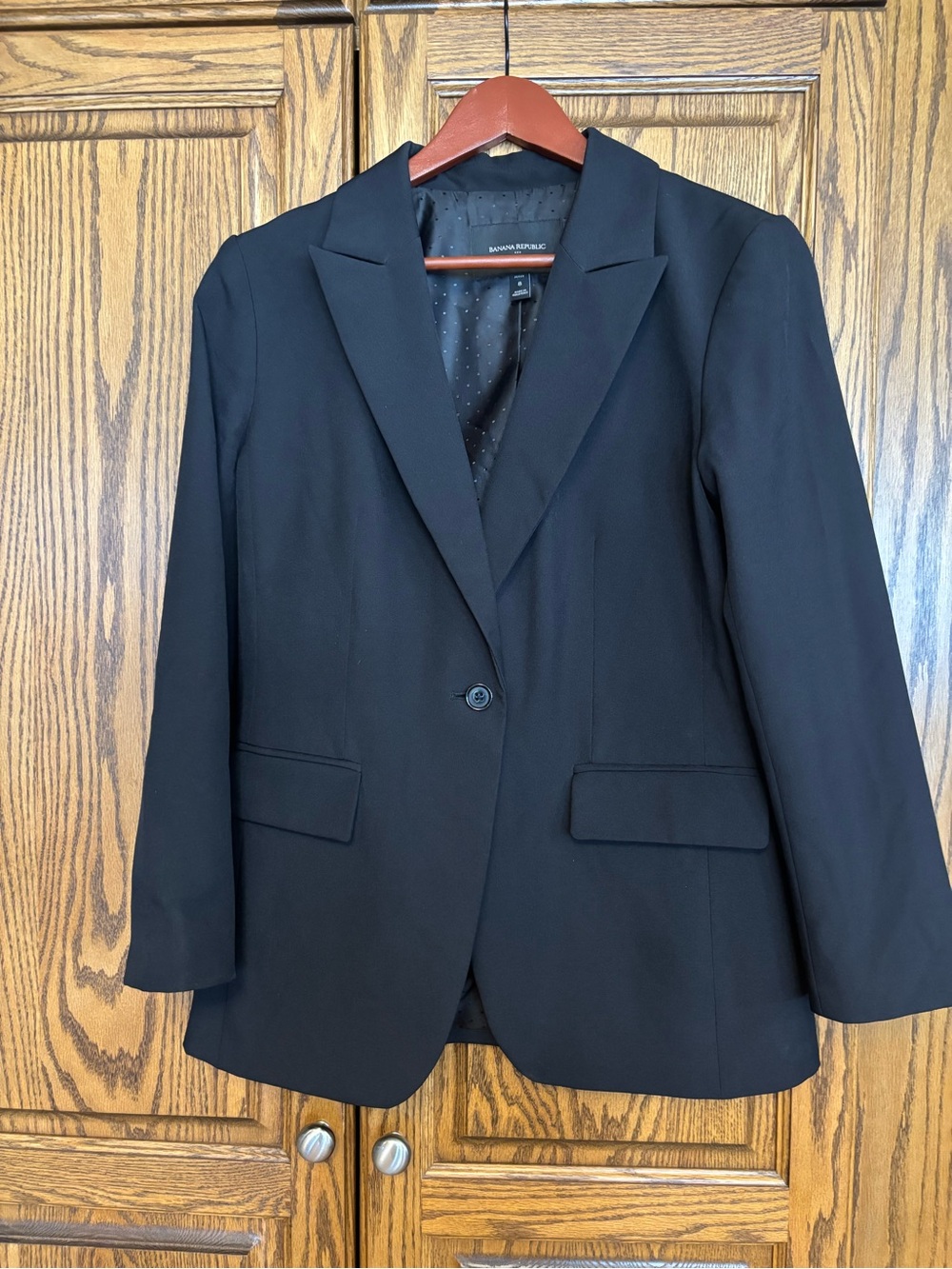 Banana Republic Black Single-Button Women's Blazer size 8
